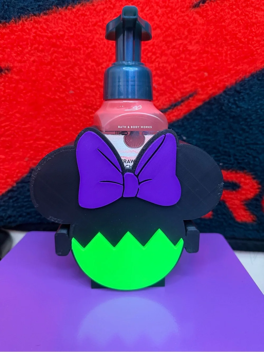 Custom Design - Halloween Frankincense Minnie Mouse Soap Holder